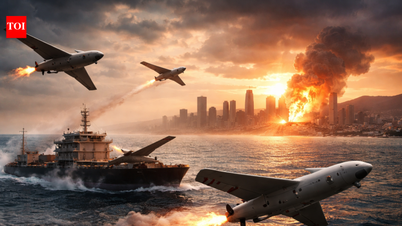 Les capacités de frappe de l&rsquo;Iran avec des drones kamikazes : une menace pour la Californie ?