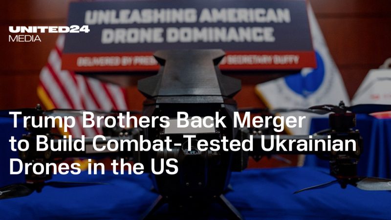 Partenariat innovant pour la production de drones de combat ukrainiens aux États-Unis