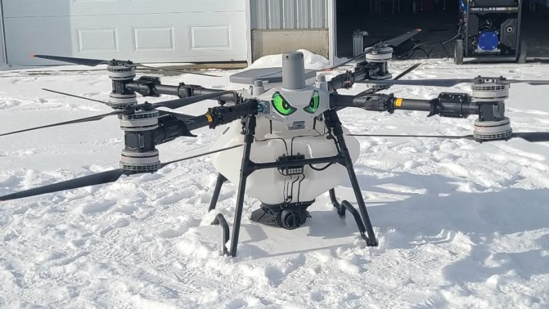 Un drone à la rescousse des agriculteurs
