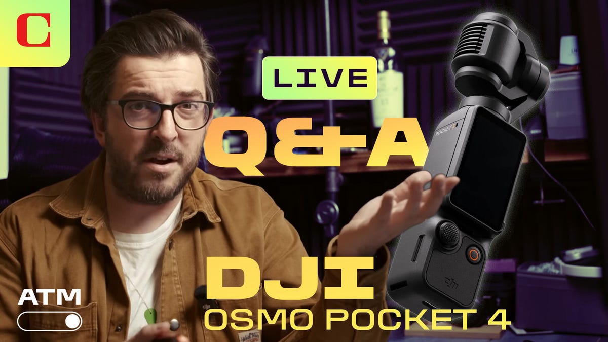 DJI Osmo Pocket 4 : Session live Q&A sur ZDNet