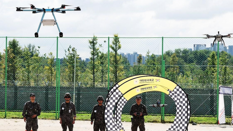 La Corée du Sud prévoit d&rsquo;acquérir 11 000 drones commerciaux pour l&rsquo;entraînement militaire