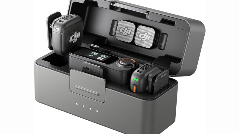 Le DJI Mic 3 en bundle atteint son prix le plus bas avec étui de charge