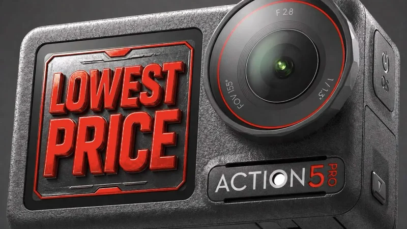 DJI Osmo Action 5 Pro Adventure Combo : Amazon&rsquo;s Choice à 368 dollars