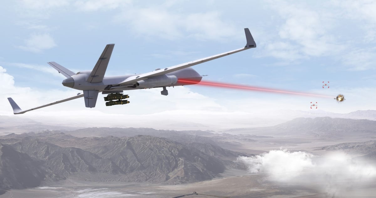 L&rsquo;armée américaine développe des drones à armes énergétiques pour intercepter les missiles