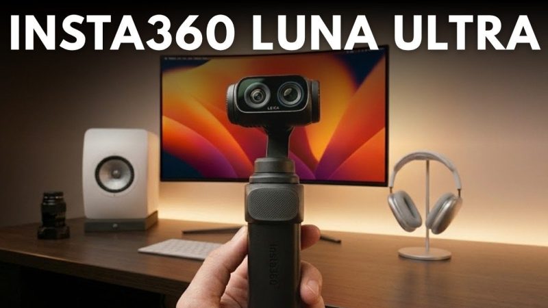 Insta360 Luna Ultra : la caméra modulaire qui bouscule le marché face à DJI