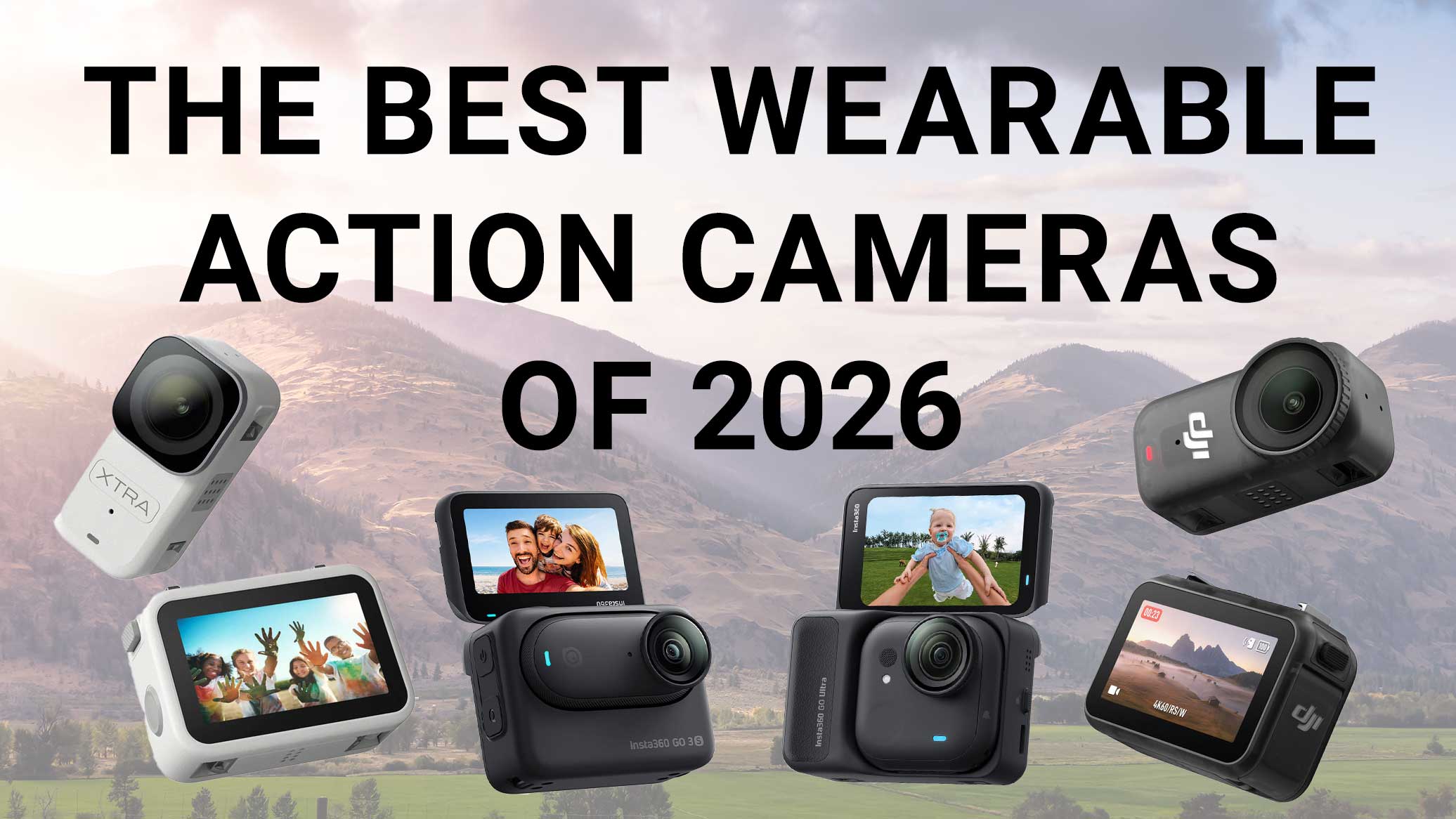 Les meilleures caméras d&rsquo;action portables 2026 : comparatif Xtra Atto, Insta360 GO et DJI Osmo Nano