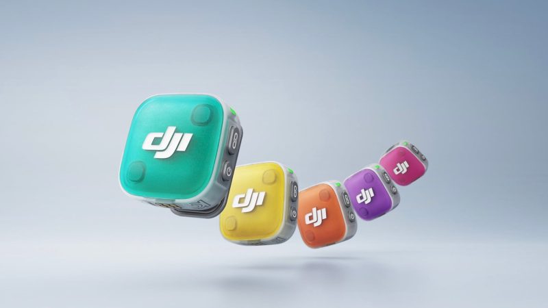DJI Mic Mini 2 : dix coloris et un prix à partir de 33 euros