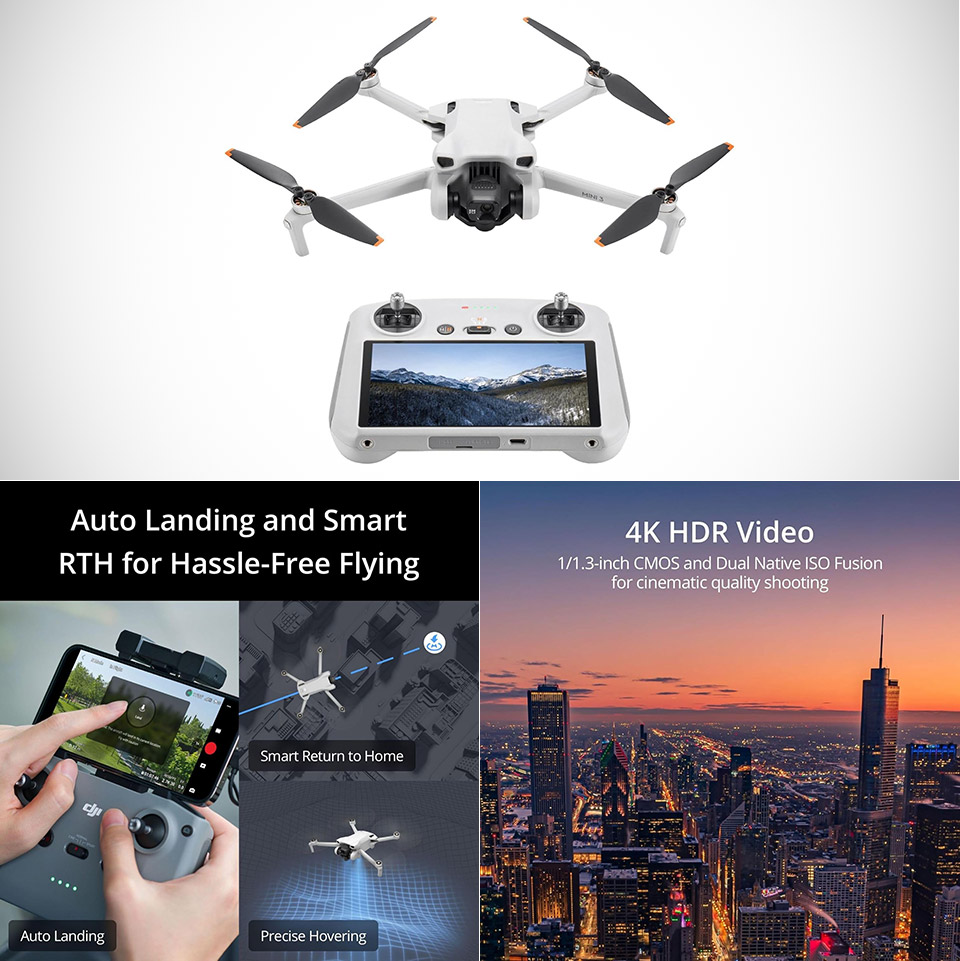 Le bundle DJI Mini 3 avec contrôleur RC continue de séduire les pilotes de drones en 2026