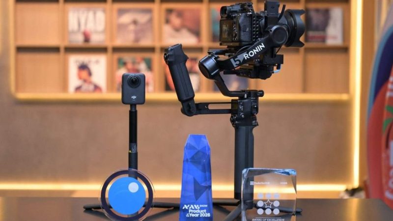 NAB Show 2026 : DJI RS 5 et Osmo 360 remportent plusieurs récompenses