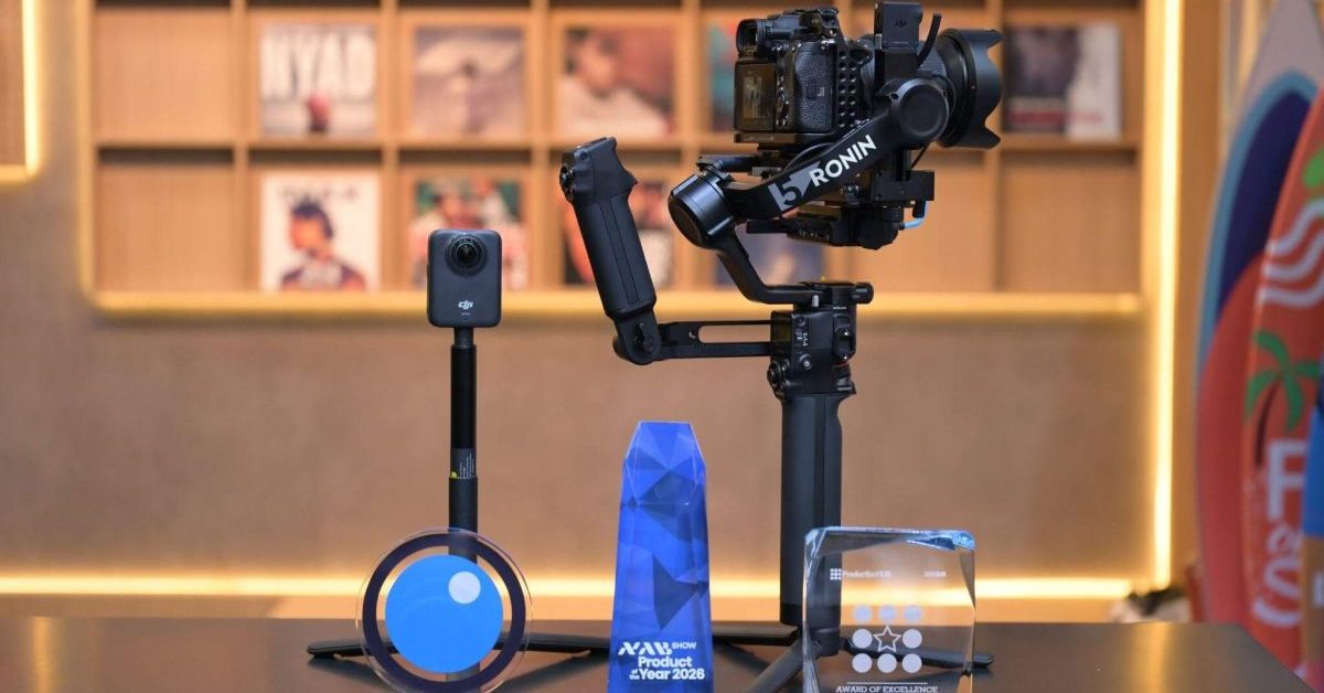 NAB Show 2026 : DJI RS 5 et Osmo 360 remportent plusieurs récompenses