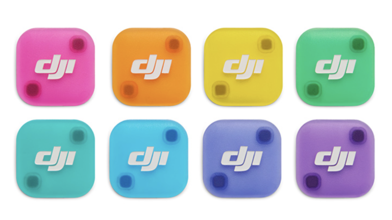 DJI annonce le Mic Mini 2 avec housses de couleur interchangeables