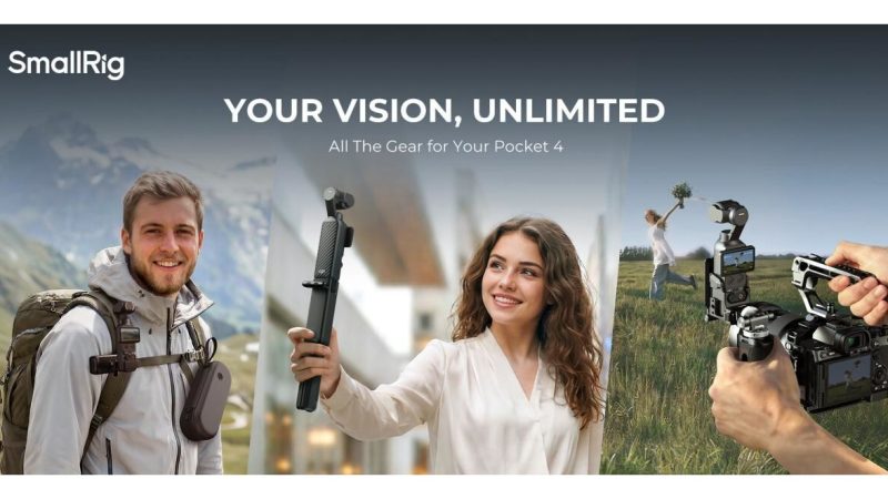 SmallRig présente son écosystème créatif complet pour DJI Osmo Pocket 4 au NAB 2026