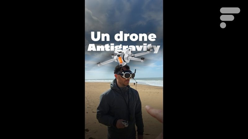 Un drone FPV capable de filmer à 360 degrés