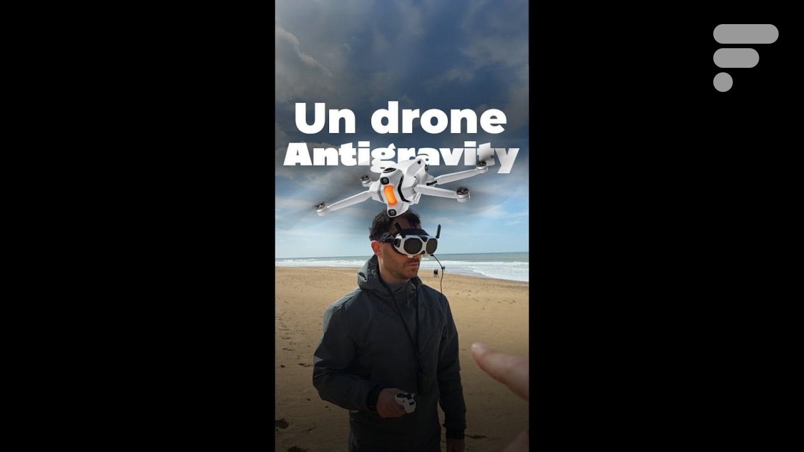 Un drone FPV capable de filmer à 360 degrés