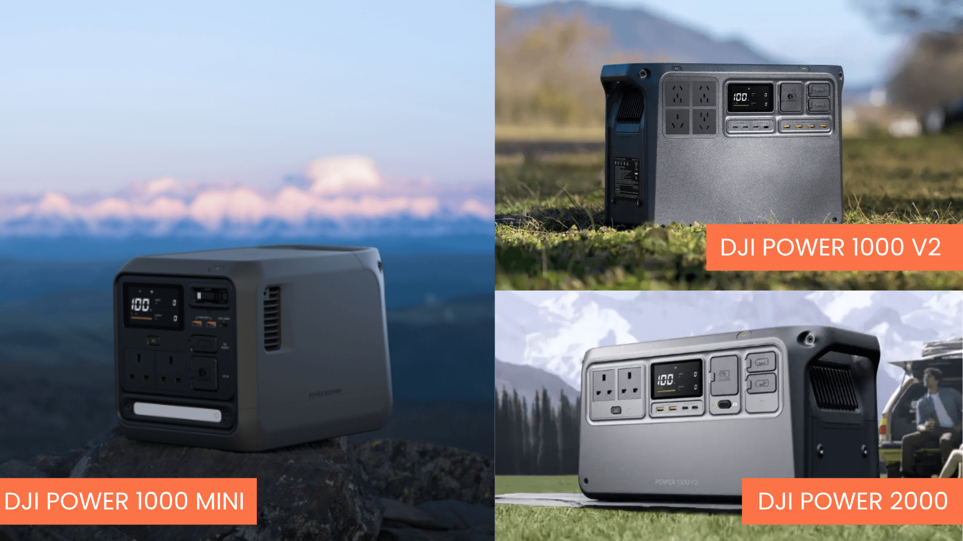 DJI Power 1000 Mini vs Power 1000 V2 vs Power 2000 : quel modèle choisir ?