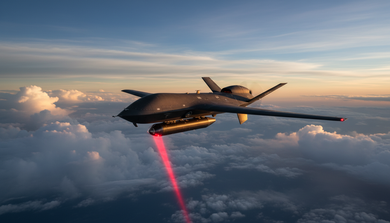 Le Pentagone investit 452 millions de dollars dans des drones armés de lasers anti-missiles