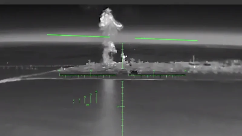 L&rsquo;armée ukrainienne déploie des roquettes non guidées lancées par des drones FP-2