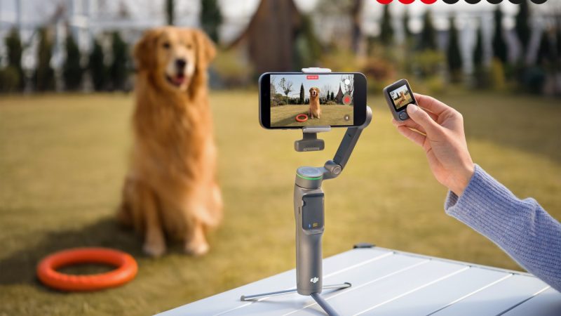 DJI Osmo Mobile 8P : le selfie stick le plus sophistiqué du marché