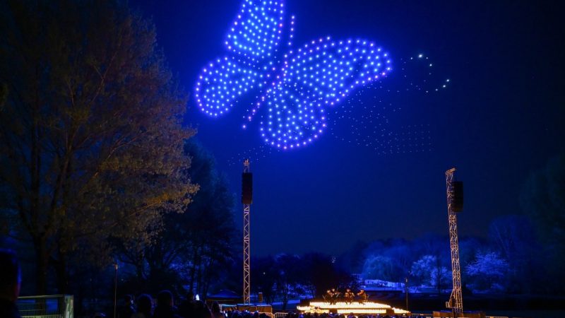 Virginia Beach prépare un spectacle de drones lumineux à Mount Trashmore