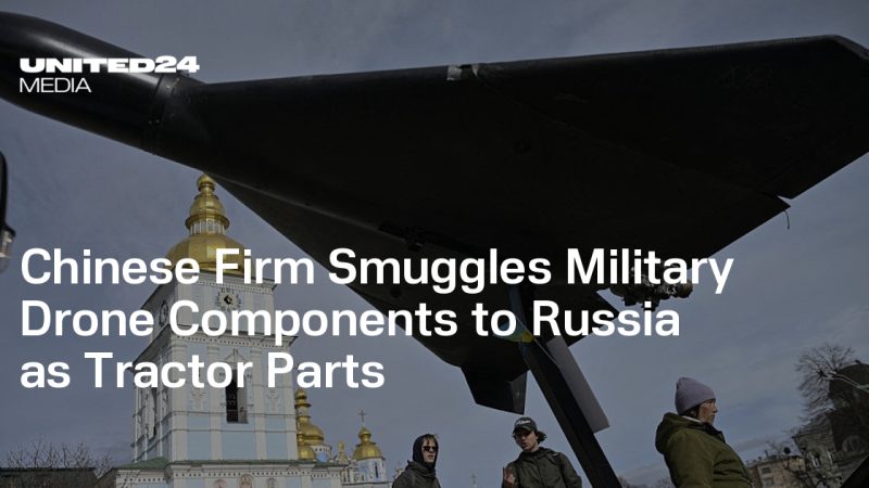 Une entreprise chinoise exporte illégalement des composants de drones militaires vers la Russie