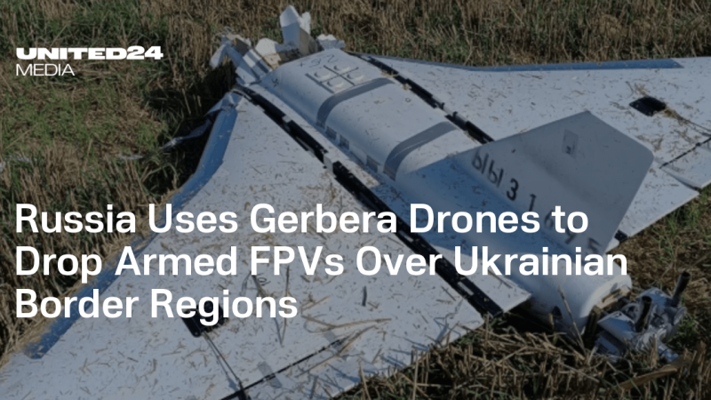 La Russie déploie des drones Gerbera pour larguer des munitions FPV en Ukraine