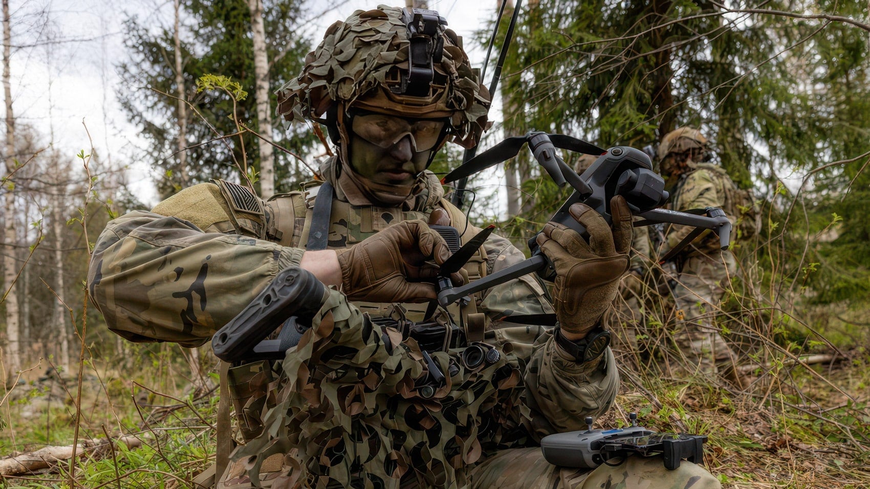 L&rsquo;armée américaine utilise le DJI Mavic 3 lors d&rsquo;un exercice de tir réel en Lettonie