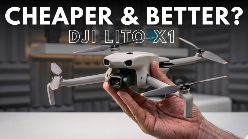 DJI Lito X1 : performances 4K 100fps à prix réduit face au Mini 5 Pro