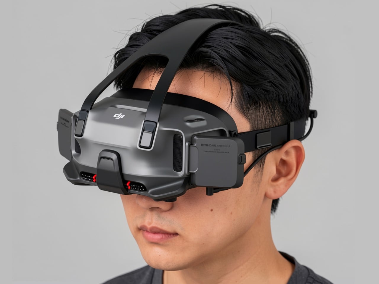 DJI : un concept de lunettes FPV avec panneaux d&rsquo;antenne repliables