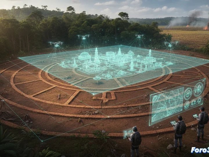 Géoglyphes amazoniens : la photogrammétrie aérienne révèle une civilisation perdue