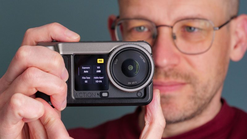 SmallRig transforme la DJI Osmo Action 6 en caméra de street photography