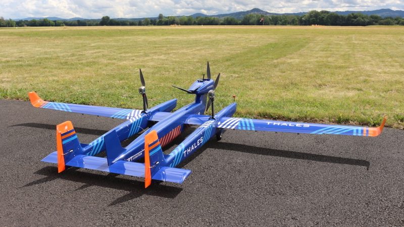 Thales présente l&rsquo;UAS100, son premier drone conforme aux régulations civiles