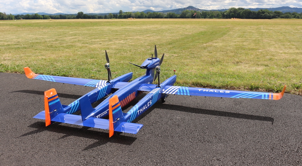 Thales présente l&rsquo;UAS100, son premier drone conforme aux régulations civiles