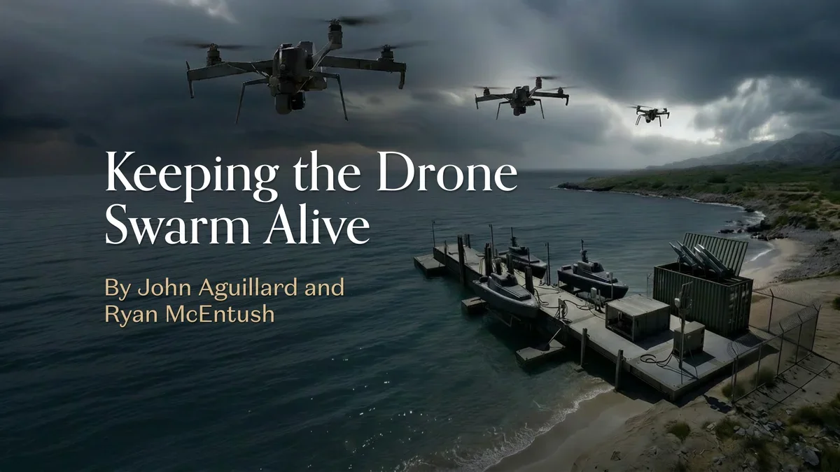 Les essaims de drones militaires face à un défi logistique majeur