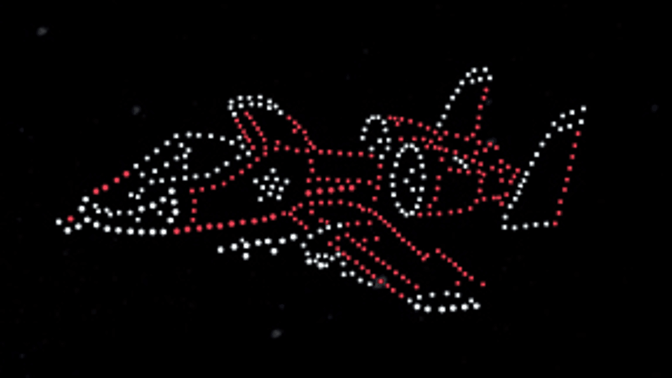 500 drones illumineront le ciel au-dessus du musée de l&rsquo;Air Force américaine à Dayton
