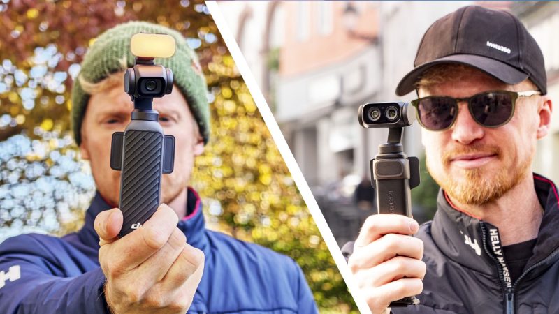 Insta360 Luna Ultra 8K : premiers éléments de comparaison avec le DJI Pocket 4