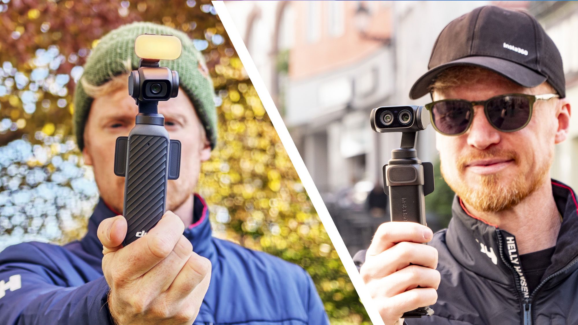 Insta360 Luna Ultra 8K : premiers éléments de comparaison avec le DJI Pocket 4
