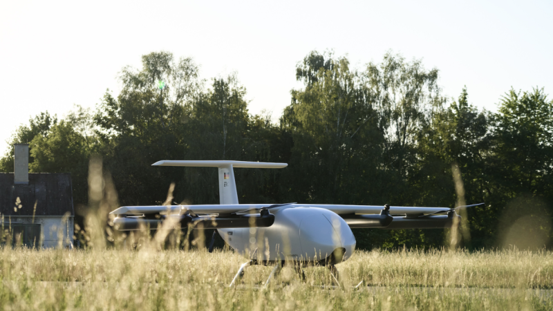 Une startup allemande dévoile un drone lourd pour le ravitaillement militaire en première ligne