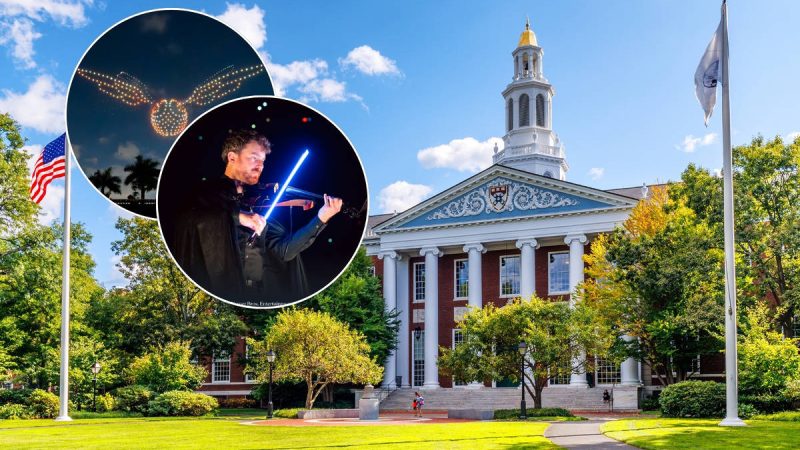 Harvard transforme son stade en spectacle Harry Potter géant avec 1 200 drones synchronisés