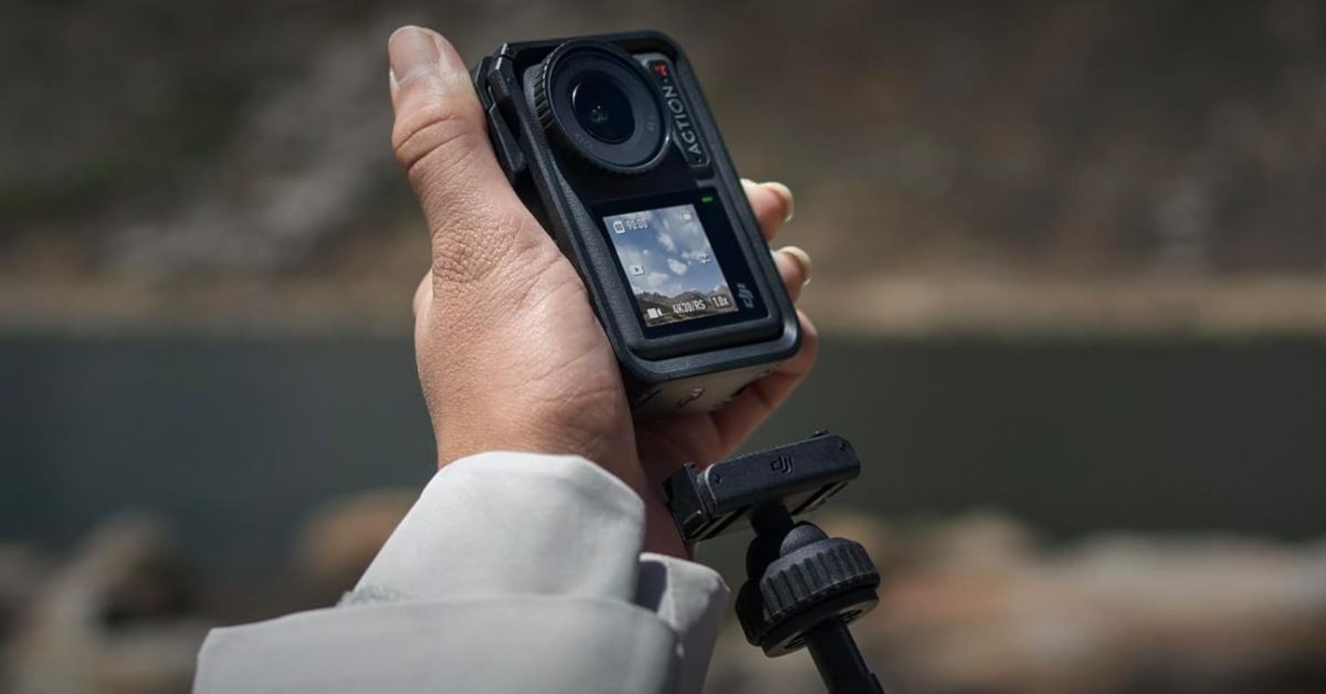 DJI Osmo Action 4 Essential : combo à prix record de 170 dollars chez Amazon