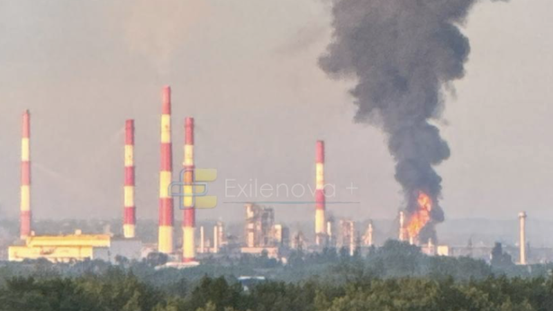 Une raffinerie pétrolière russe à 800 km de la frontière frappée par des drones ukrainiens