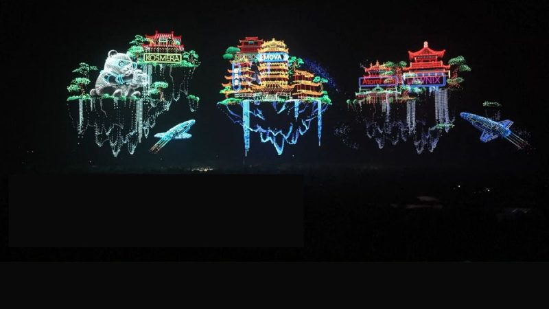 La Chine établit trois records mondiaux avec un spectacle de 33 615 drones