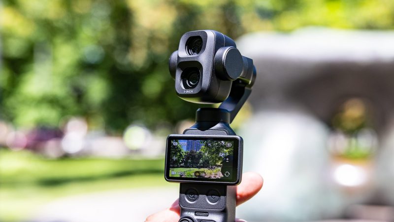 DJI Osmo Pocket 4P : premières impressions au test