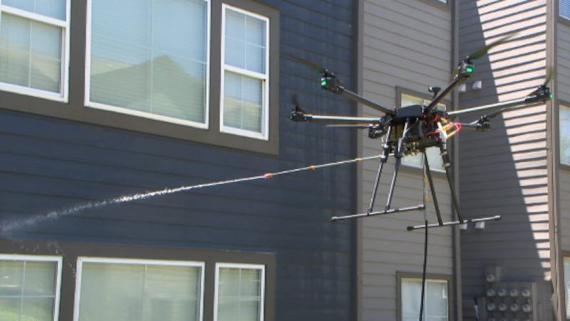 Des étudiants de l&rsquo;Université de l&rsquo;Alabama créent un drone de nettoyage haute pression