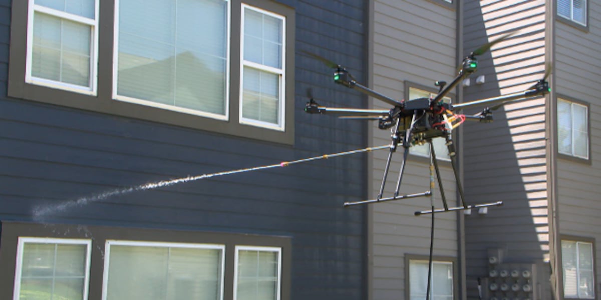 Des étudiants de l&rsquo;Université de l&rsquo;Alabama créent un drone de nettoyage haute pression