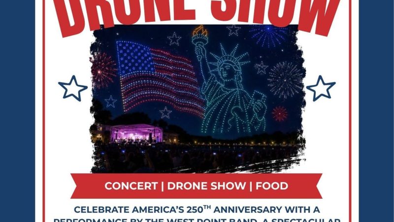 Clarkstown accueillera le premier spectacle de drones America 250 de la vallée de l&rsquo;Hudson