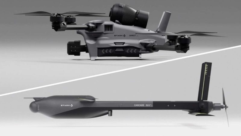 Stark présente les drones Cascade et Gambit après l&rsquo;échec de ses essais militaires