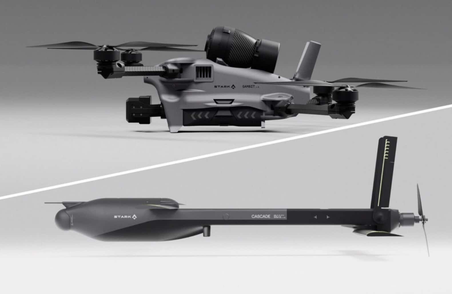 Stark présente les drones Cascade et Gambit après l&rsquo;échec de ses essais militaires