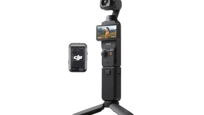 Le DJI Osmo Pocket 3 Creator Combo revient en stock à son prix le plus bas