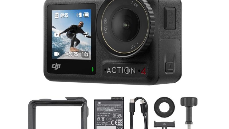 La DJI Osmo Action 4 atteint son prix le plus bas sur Amazon