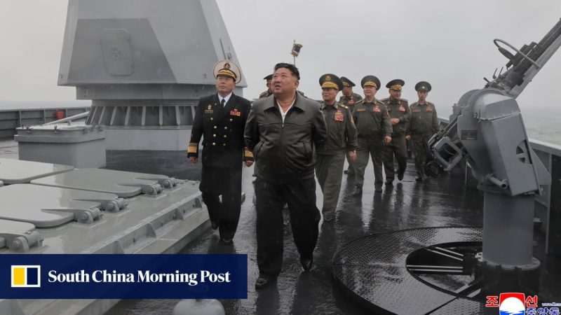 La Corée du Nord renforce son arsenal militaire avec des navires de guerre avancés et des drones IA